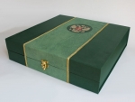 Коробка подарочная с замочком и гербом арт. 260 