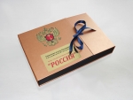 Коробка подарочная с завязками арт.254